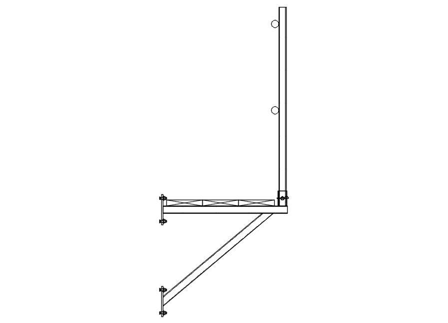 Tv Wall Mount Bracket Cad Block at Stanley Abbott blog