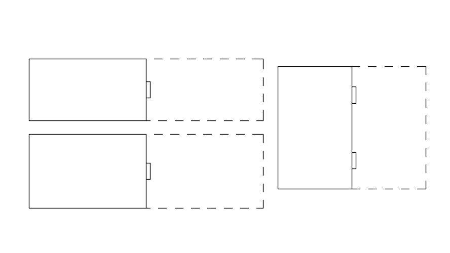 2D blocks of cabinets in AutoCAD drawing, dwg file, CAD file - Cadbull