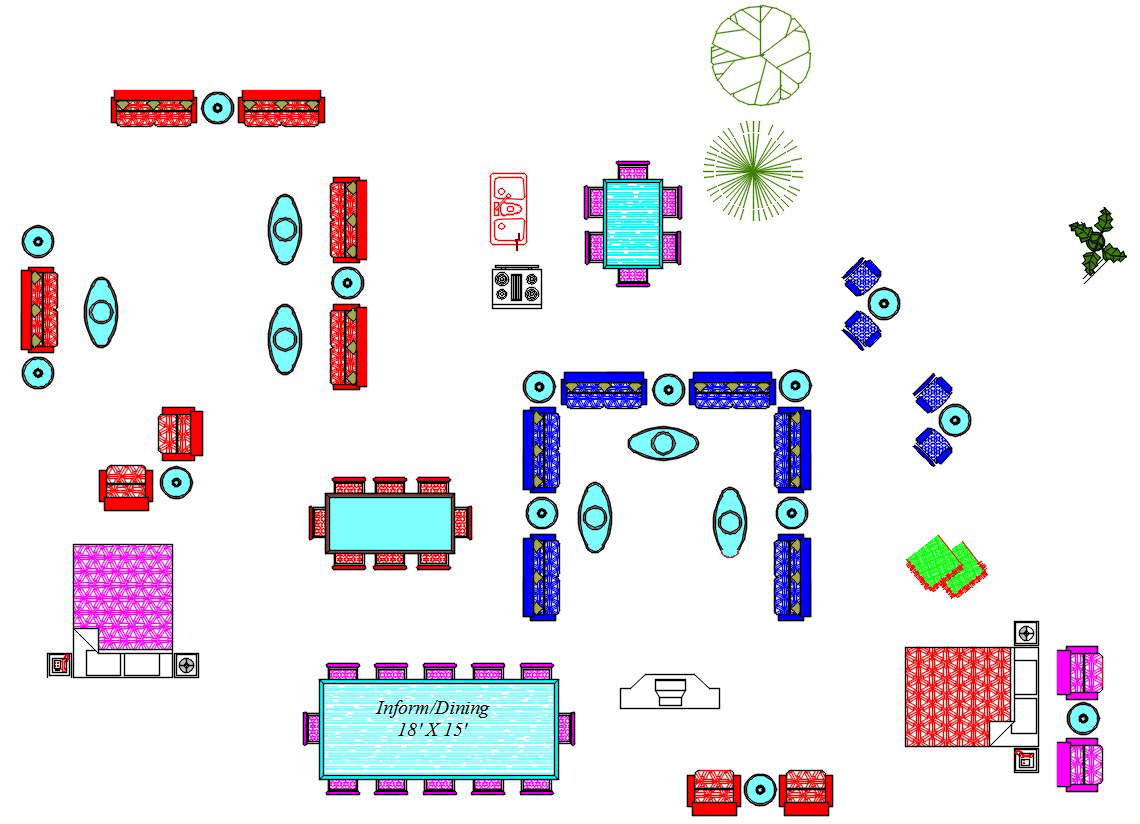 2d-blocks-of-house-furniture-in-autocad-drawing-cad-file-dwg-file