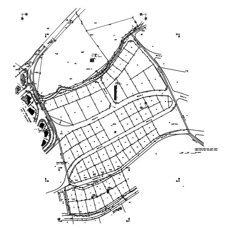 2D design of Urban planning in AutoCAD drawing, CAD file, dwg file ...