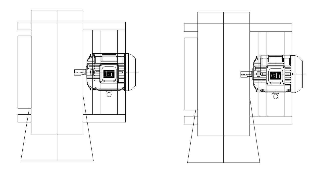 2D design of electric motor in AutoCAD drawing, CAD file, dwg file ...