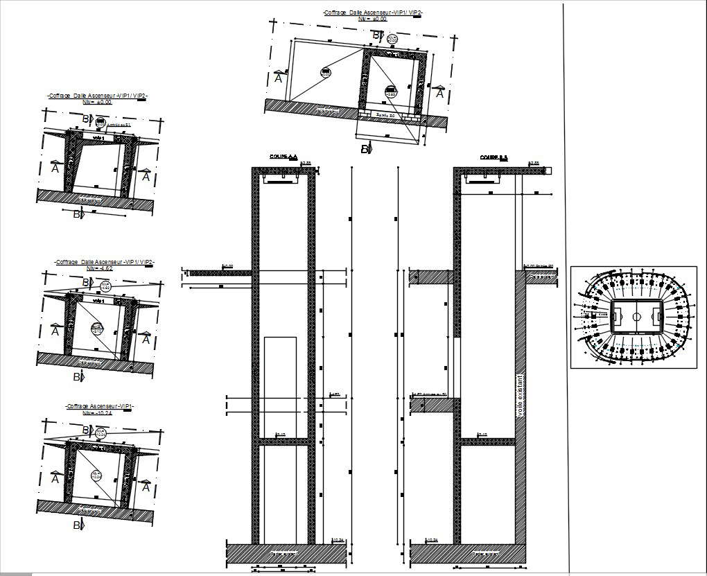 2d-design-of-lift-formwork-section-with-details-in-autocad-drawing-cad