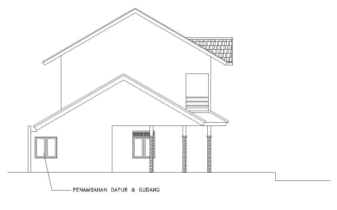 2d-design-of-rear-side-elevation-in-autocad-drawing-cad-file-dwg-file