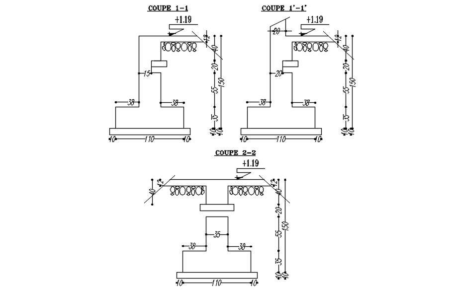 2d-drawing-of-different-structures-with-formwork-details-in-autocad