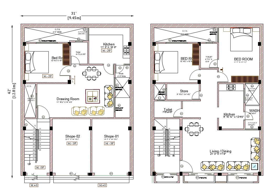 2-storey-house-plan-cad-drawing-download-dwg-file-cadbull