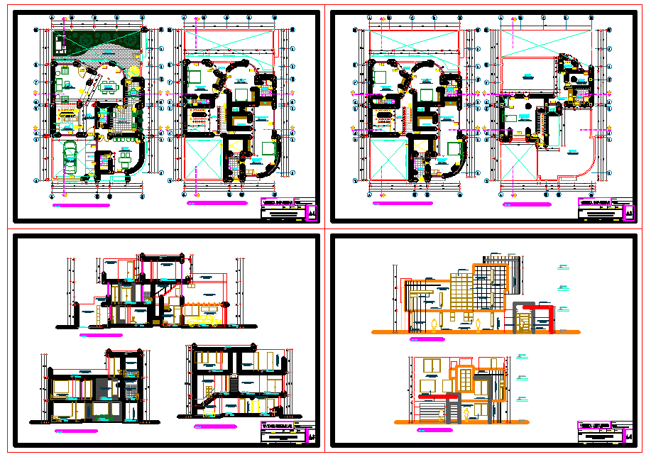 House Plan design - Cadbull