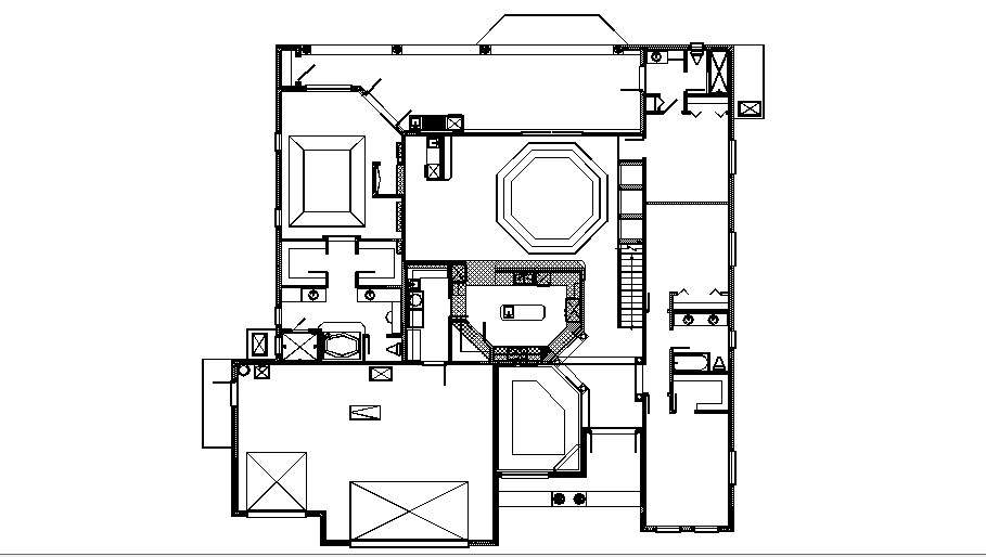 2d-drawing-of-two-bedroom-house-first-floor-plan-dwg-file-cadbull