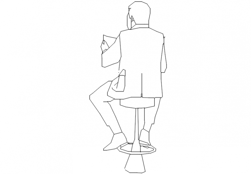 People Sitting In Chair Drawing  Png Download  People Sitting In A Chair  Drawing Transparent Png  Transparent Png Image  PNGitem