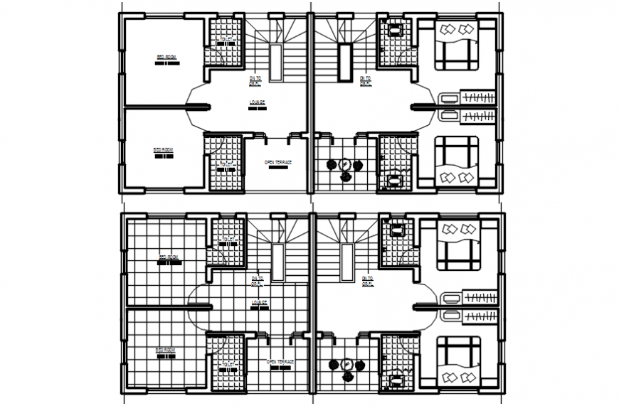 2d cad drawing of home ground floor plan autocad software