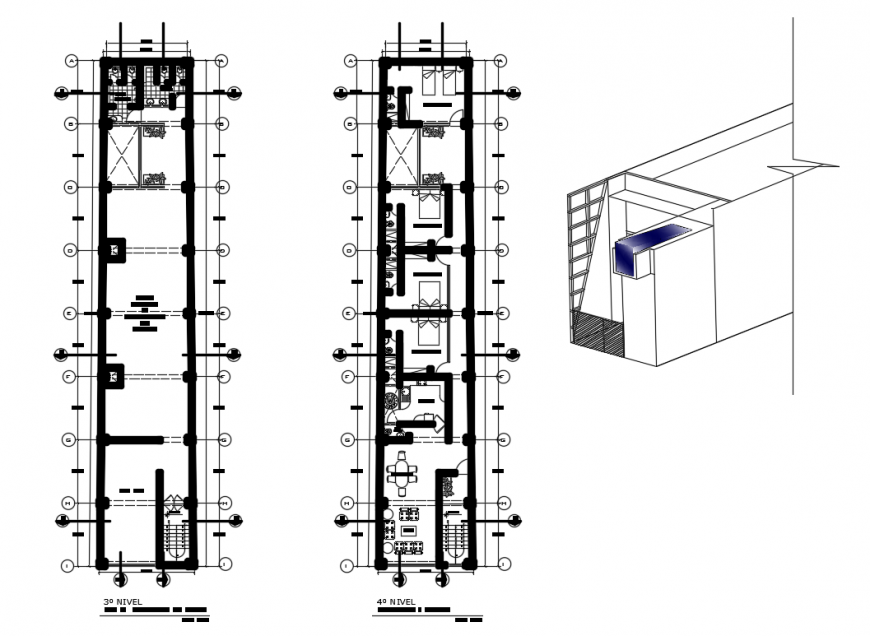 2d cad drawing of house  floor elevation  auto cad software  
