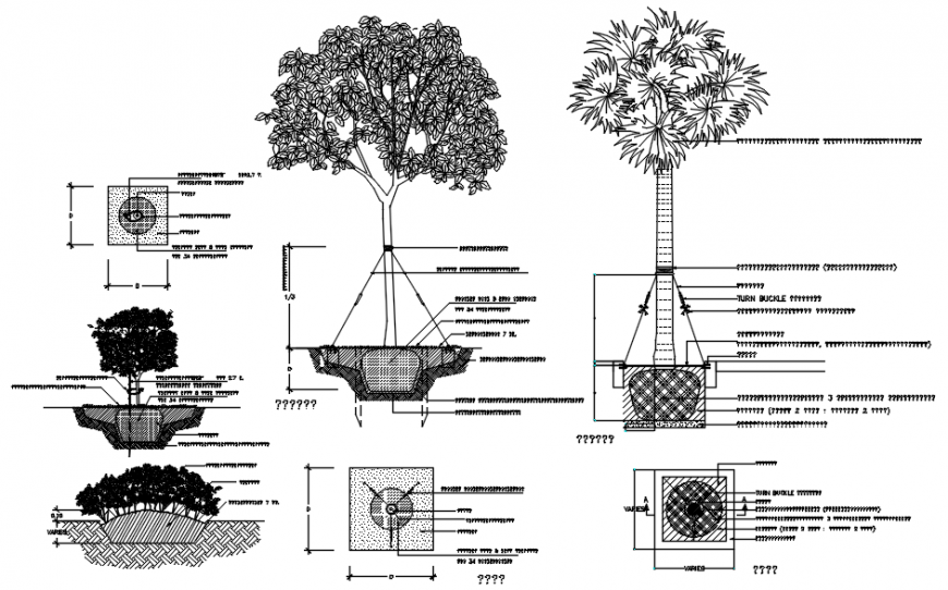 Landscaping Units Cad Design Drawing Dwg File Cadbull Images And Photos Finder 6934