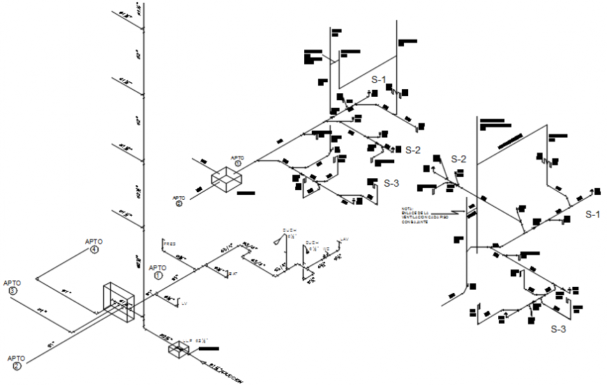 D Sewage System Autocad File Cadbull