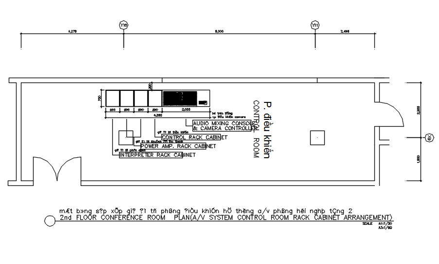 2nd floor conference room design in detail AutoCAD drawing, CAD file ...