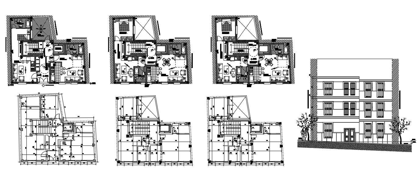 3-storey-house-plan-in-dwg-file-cadbull