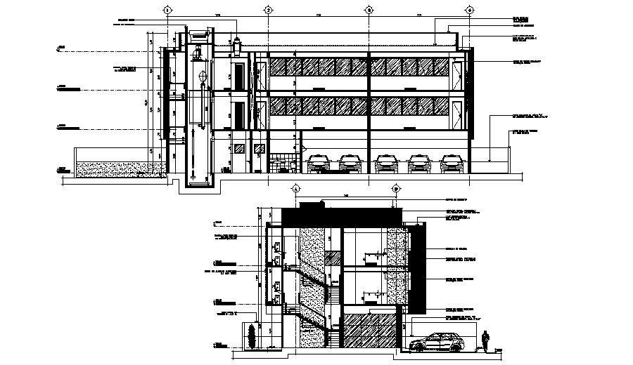 Commercial Complex Plan In AutoCAD File - Cadbull