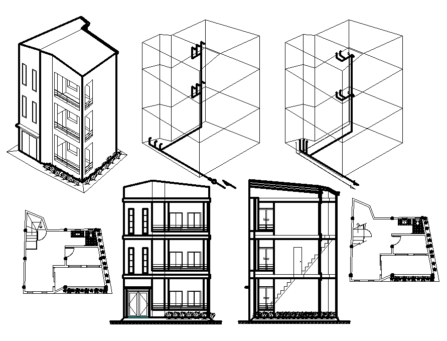 3-story-house-plan-dwg-file-cadbull