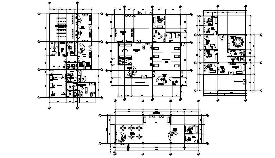 30x26m hospital plan is given in this Autocad drawing file. Download ...