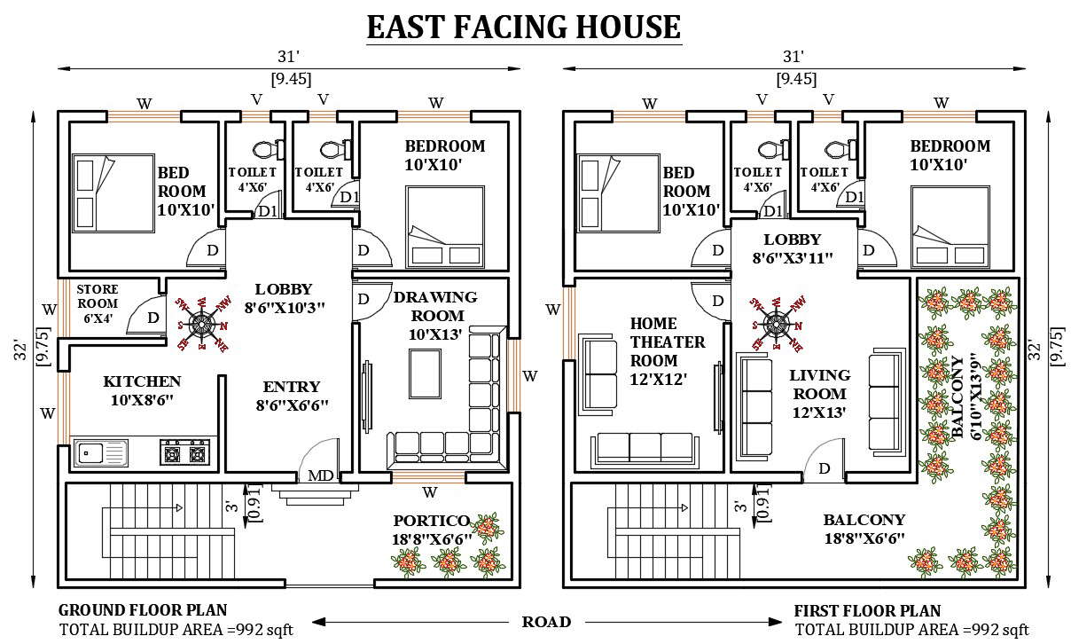 4BHK Small Apartment Plan: Optimizing Space for Comfort and Functionality