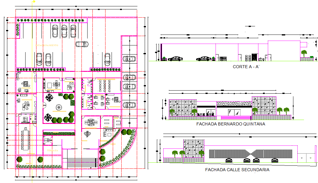 Office design cad drawing is given in this cad file. Download this cad ...