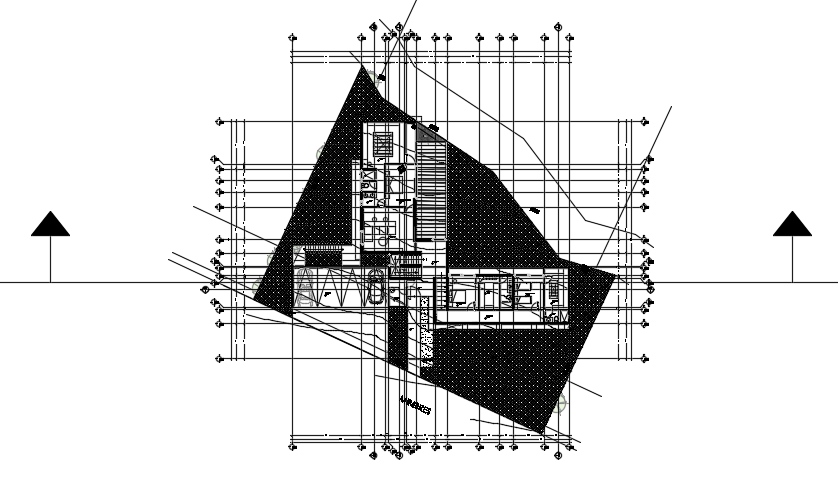 32x28m Architecture Ground Floor House Plan Cad Drawing Cadbull