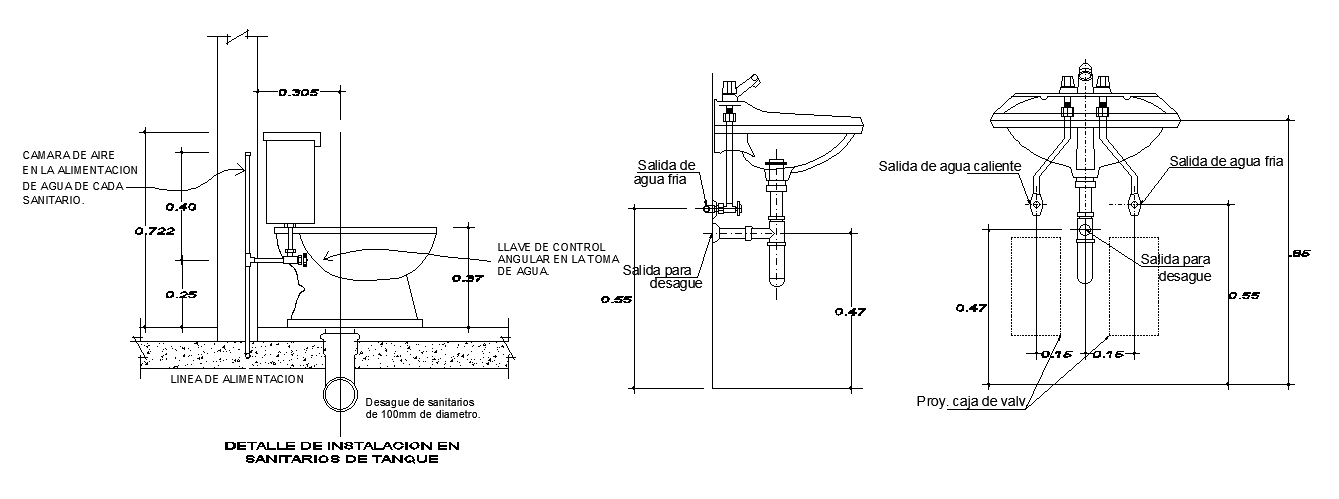 34x1m house plan of the water closet section view is given in this ...