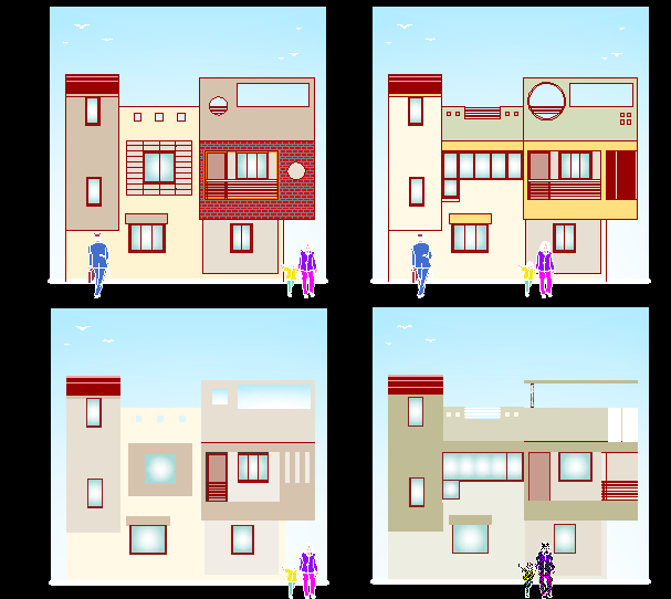 House Design cad drawing is given in this cad file. Download this 2d