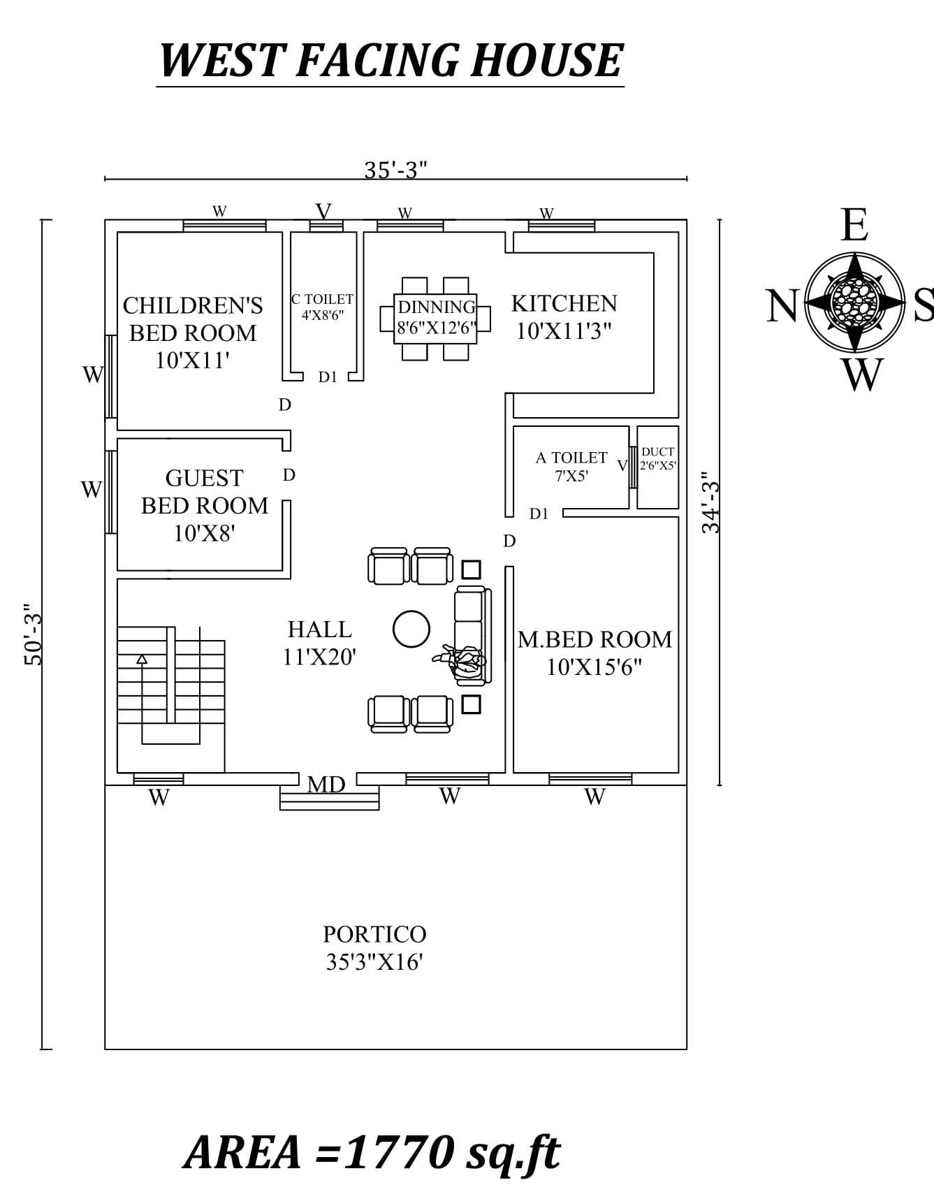 Kitchen architectural details in PDF | CAD (433.7 KB) | Bibliocad