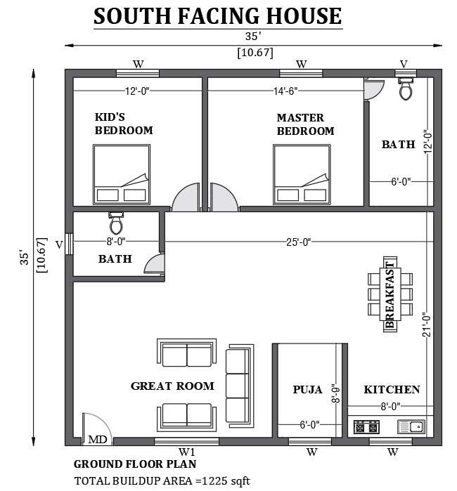 35-x35-south-facing-house-design-as-per-vastu-shastra-is-given-in-this