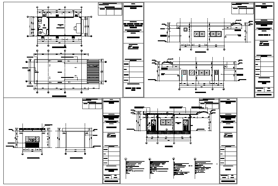 guard-house-design-cadbull