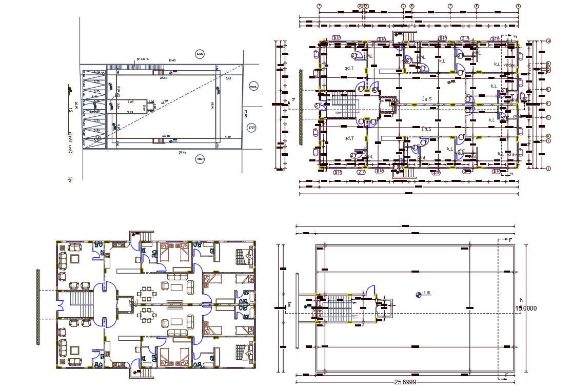 3-bedroom-with-attached-bathroom-house-plan-autocad-file-cadbull