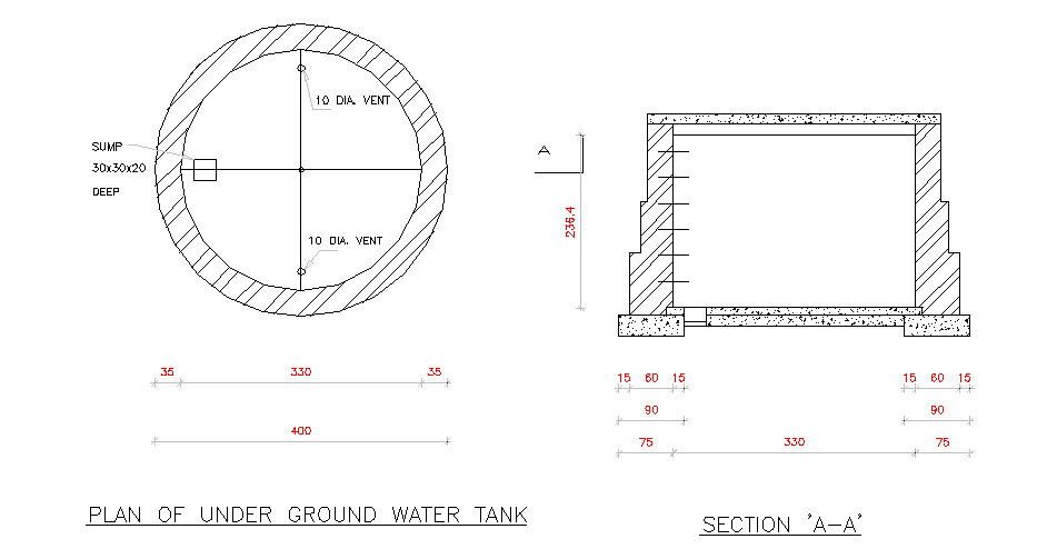 Water Tank Detail - Cadbull