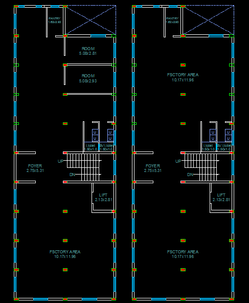 Factory design cad drawing is given in this cad file. Download this cad ...