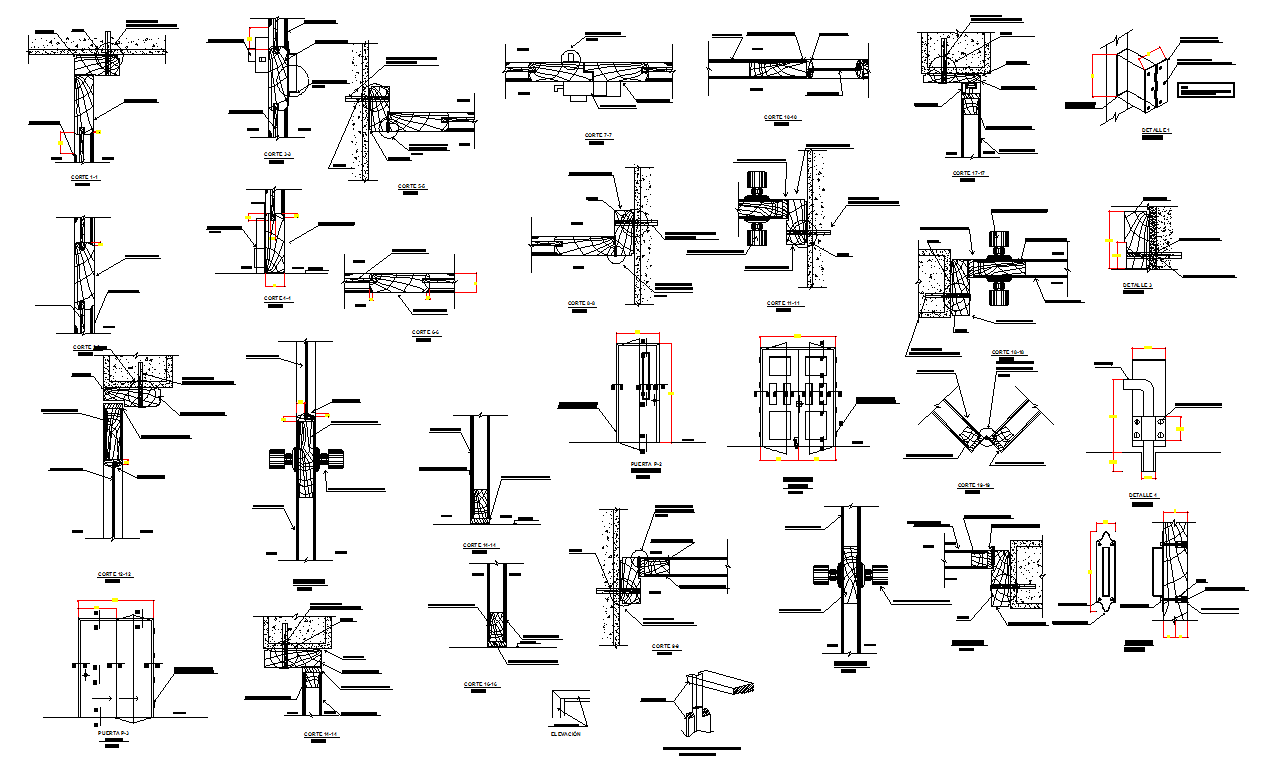 Door Frame Design - Cadbull