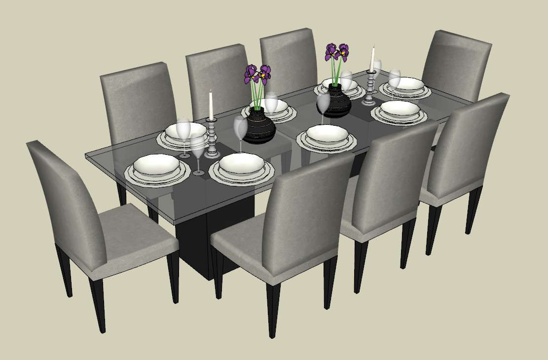 Table component. Стол в скетчап. Стол кухонный скетчап. Sketchup стол со стульями. Круглый стол для скетчап.