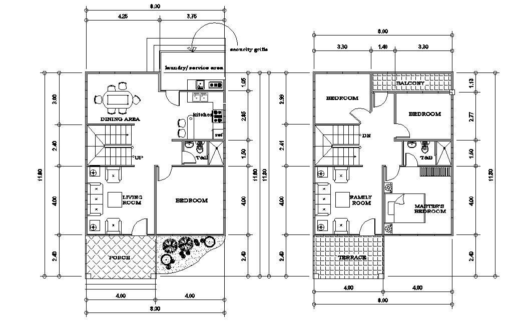 bhk-mansion-house-designing-plan-autocad-drawing-cadbull-my-xxx-hot-girl