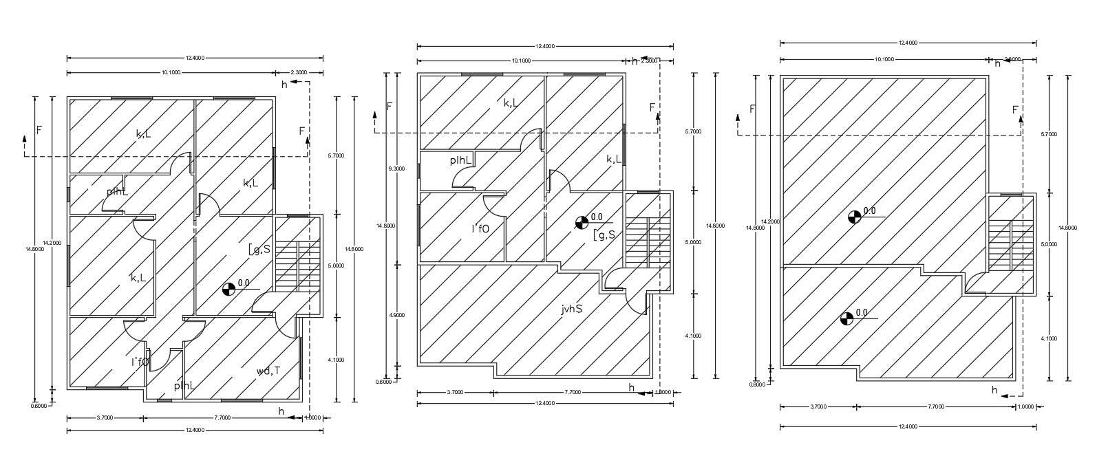 40 X 45 Feet House Plan 1800 Square Feet Cadbull