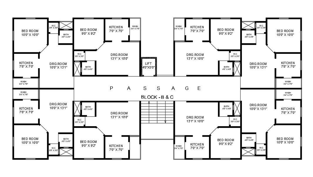 40-x25-twin-house-plan-is-given-in-this-is-autocad-drawing-model-download-now-cadbull