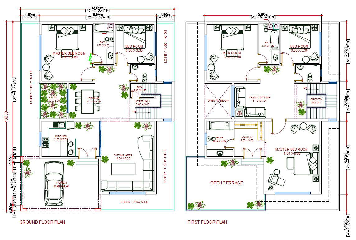 42-x-52-architecture-house-plan-with-interior-furniture-design-autocad-file-cadbull