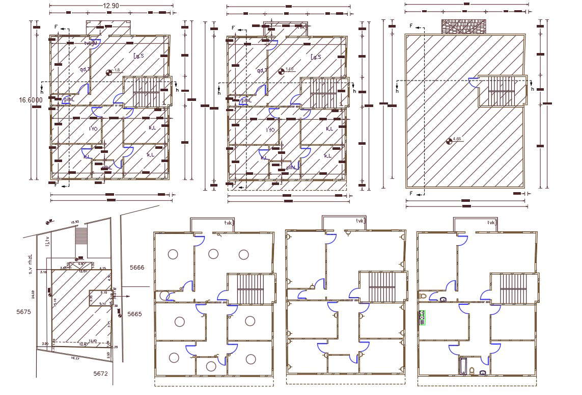 42-x-54-house-plan-autocad-file-252-square-feet-cadbull