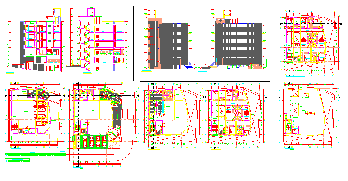 High-Rise Hotel Building - Cadbull