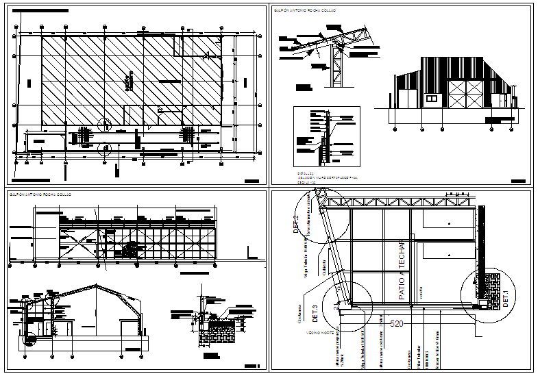 Steel Structure Ware House - Cadbull