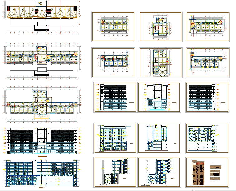 3 Star Hotel project - Cadbull