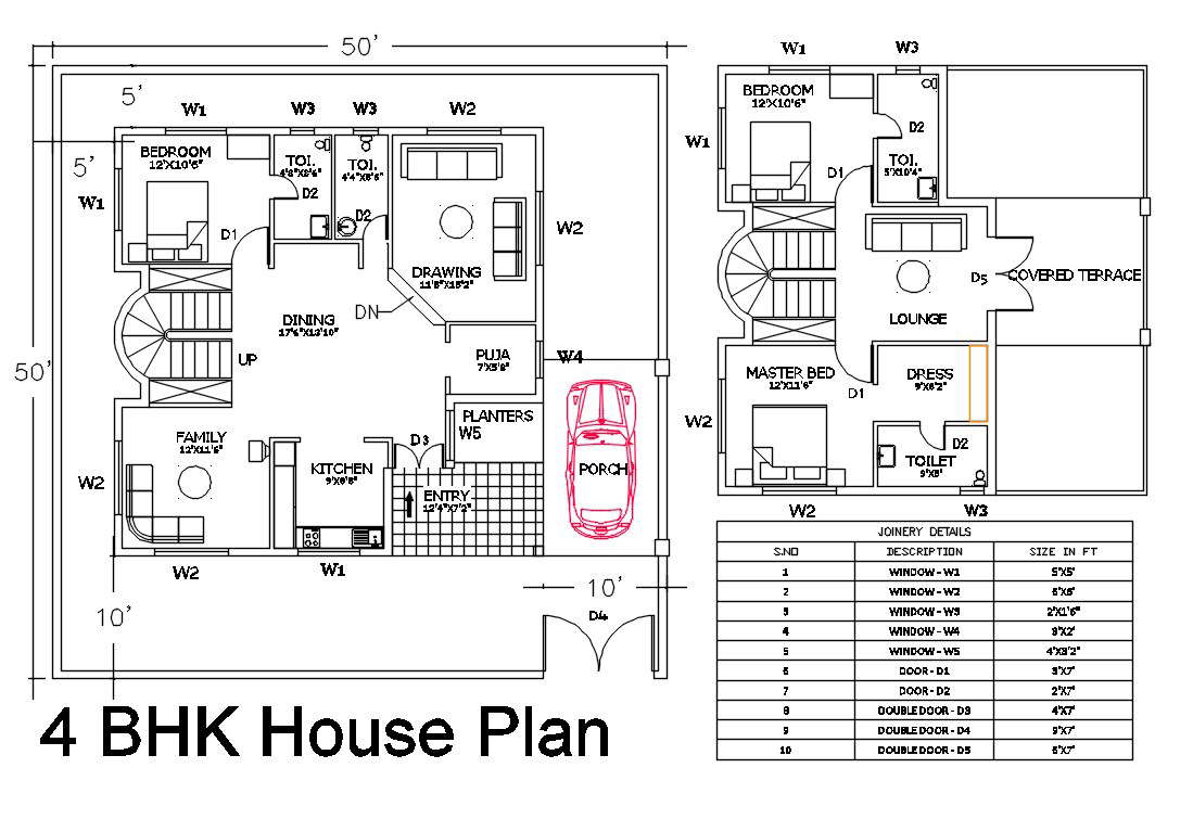 house floor plan autocad file