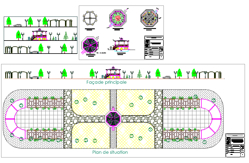 Childrens play ground design - Cadbull