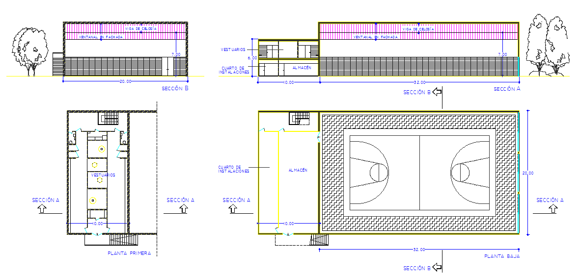 Multi Court Design Cadbull   5238b5c130c7f7e4d96fb730ed9066b2 