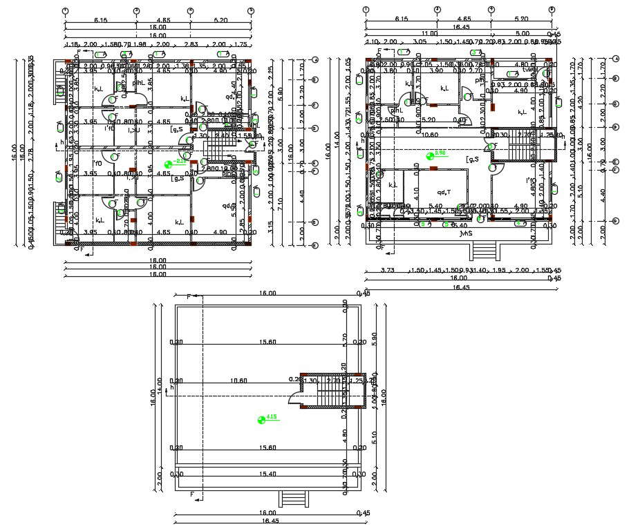 52-x-52-house-plan-dwg-file-300-sq-yards-cadbull