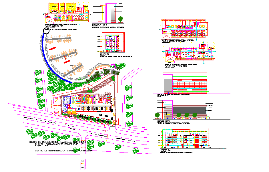 Hotel design project - Cadbull