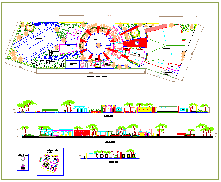 Residential tourism project - Cadbull