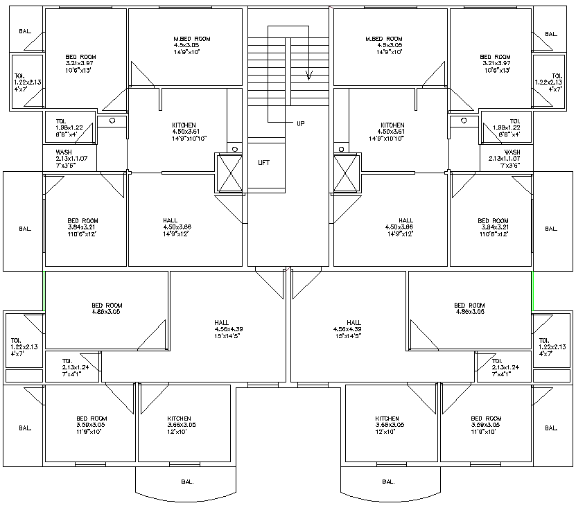 FLAT PLAN - Cadbull