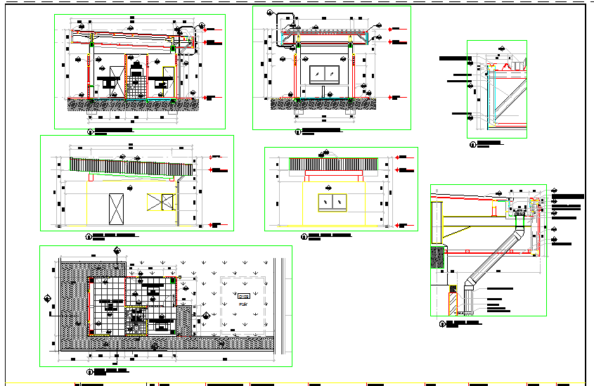 guard-house-design-cadbull